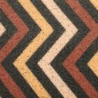 Anti-Skid Brown Polypropylene Door Mat, , small