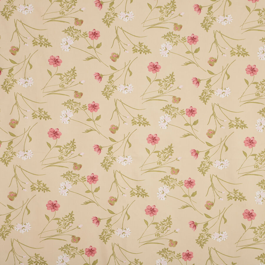 120 GSM Pink Polyester Double Bedsheet, , large image number null