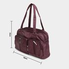 Women's Purple Fabric Hand Bag, , small image number null
