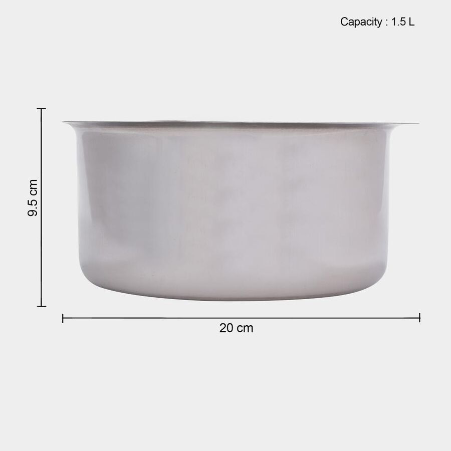 1.5L Stainless Steel Patila, , large