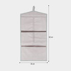 Beige Polyester Cotton Wall Hanging Organiser, , small image number null