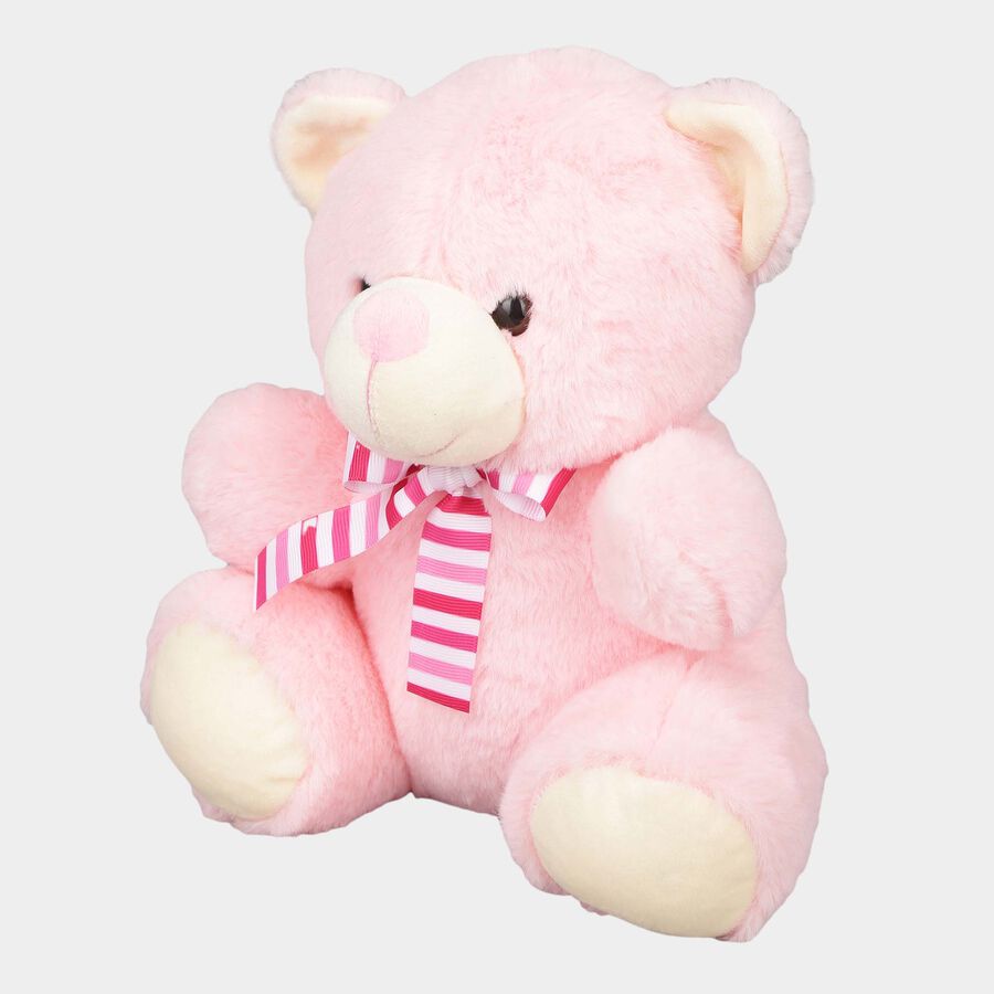 Pink Teddy Bear With Striped, , large image number null