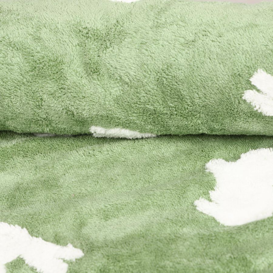 250 GSM Green Microfiber Bath Towel, , large