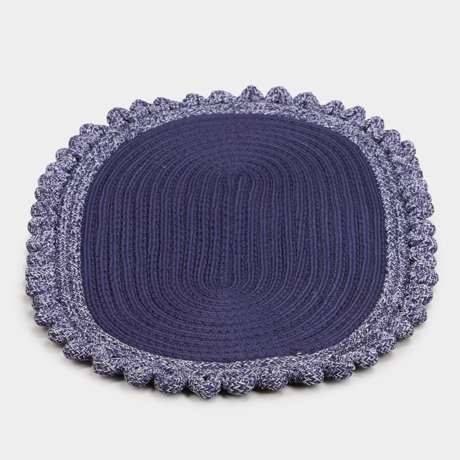 Blue Polyester Door Mat, , large image number null