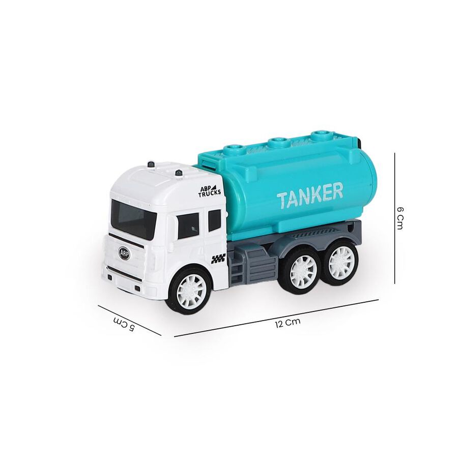 Kid's Blue-White Plastic Car, , large