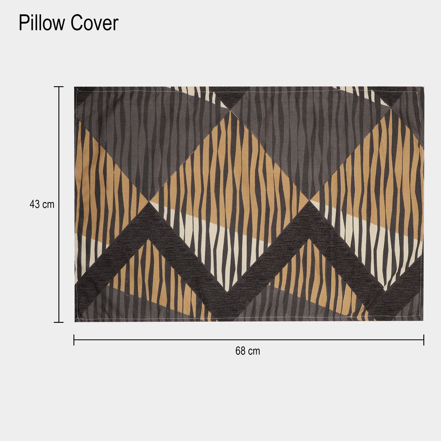 120 GSM Grey Microfiber Double Bedsheet, , large image number null