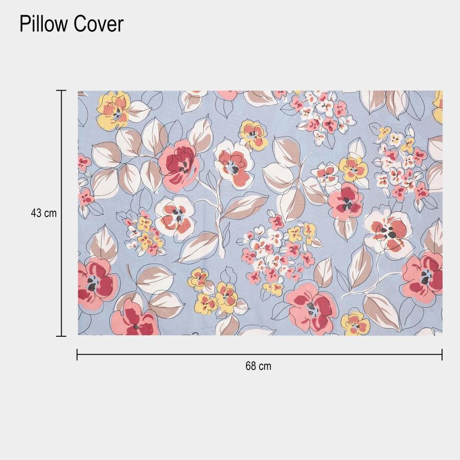 120 GSM Grey Polycotton Double Bedsheet, , large image number null