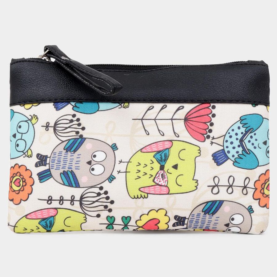 Women's Nylon And Polyester Utility Pouch, , large image number null