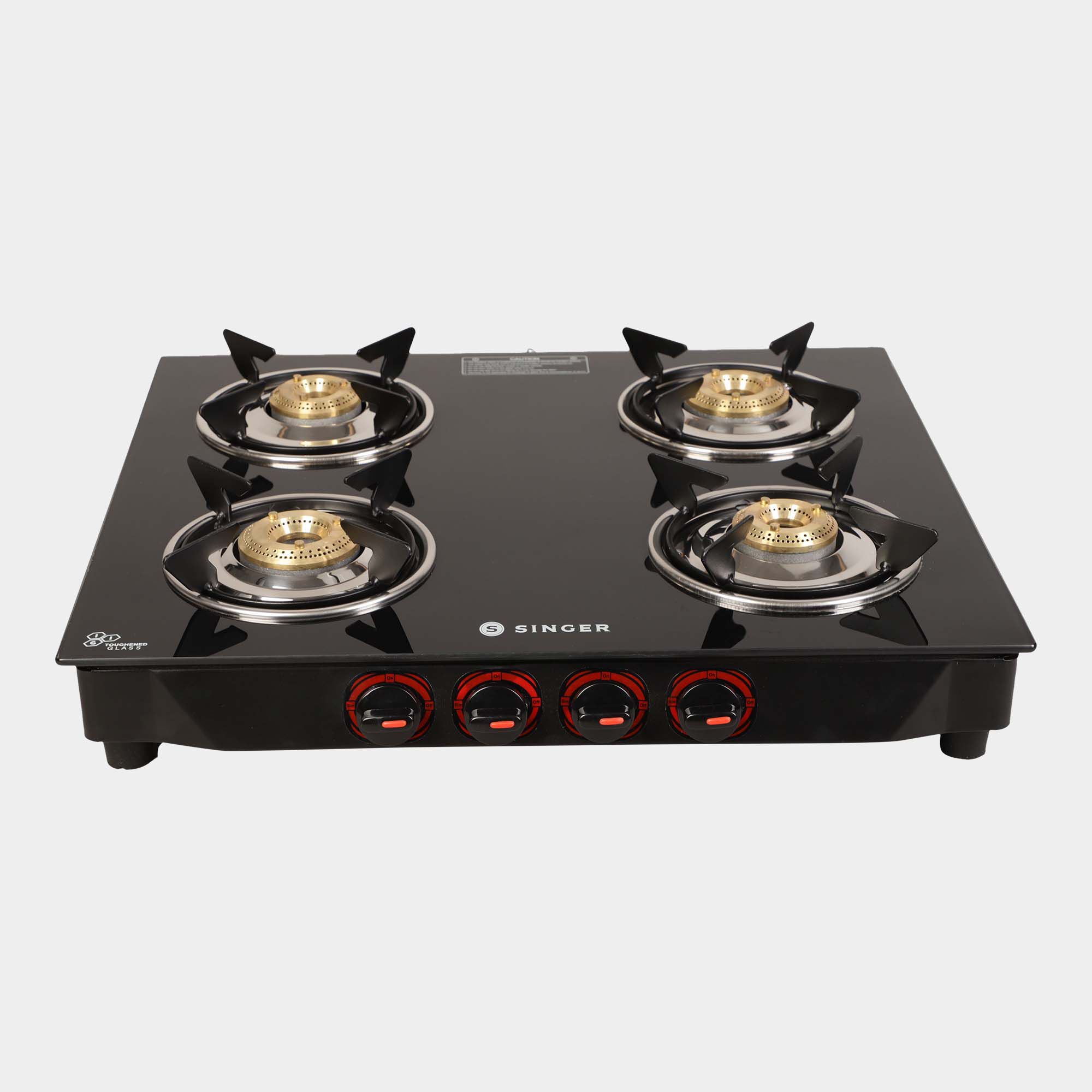 Singer 4 burner gas sales cooker
