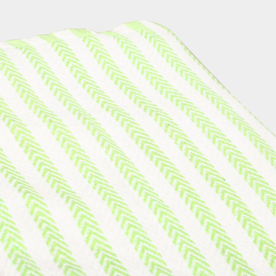 220 GSM Green Cotton Blend Bath Towel, , large
