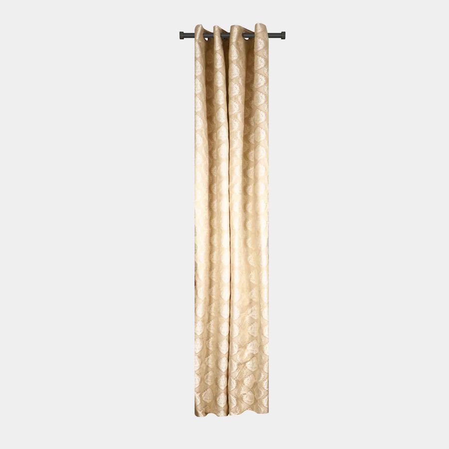 9ft. Cream Polyester Curtain, , large