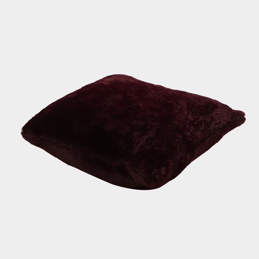 Wine Velvet Cushion, , large image number null
