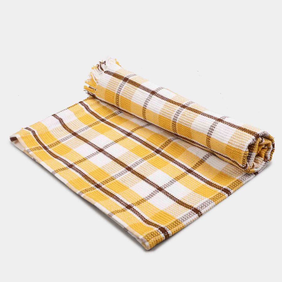 190 GSM Yellow Cotton Bath Towel, , large image number null