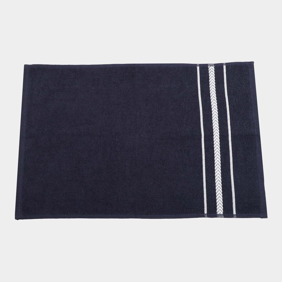 400 GSM Blue Cotton Hand Towel, , large