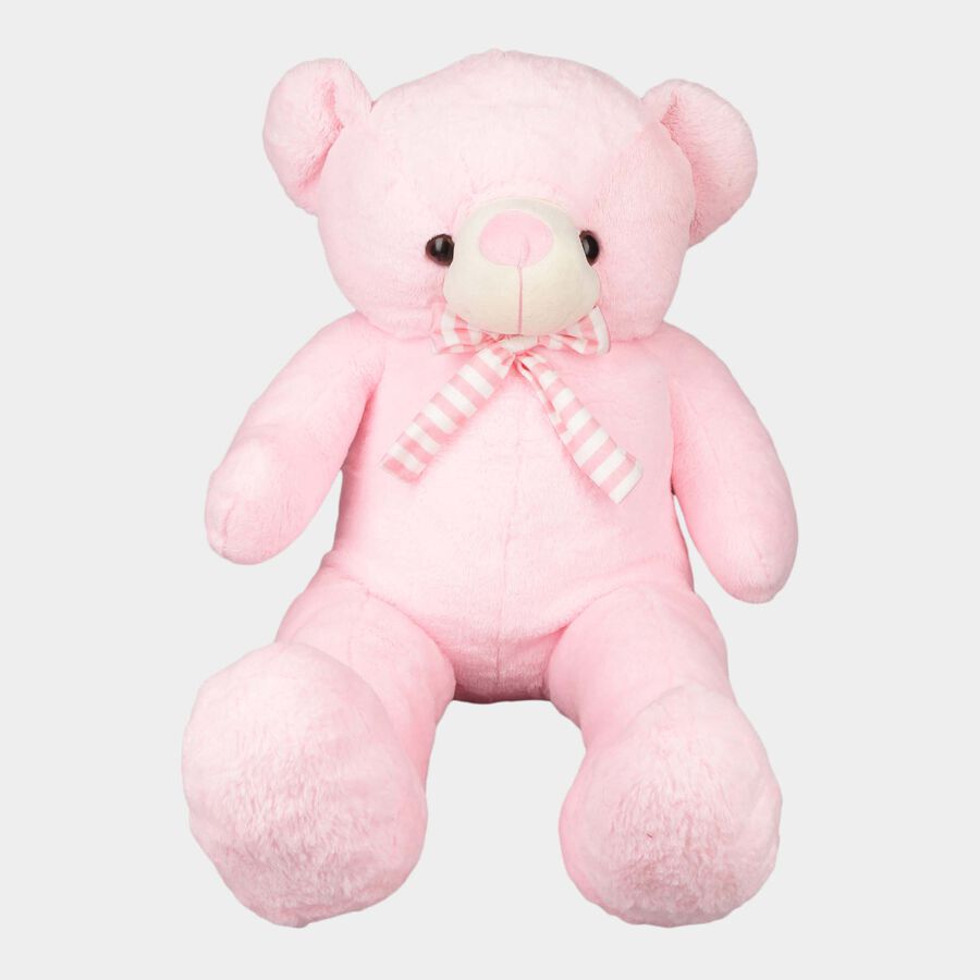 Pink Teddy Bear With Bow, , large image number null