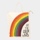 off-White Canvas Bag, , small