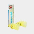 Kid's BSM Sports BSM-250 Badminton Plastic Shuttlecocks Set Of 6PCS, , small