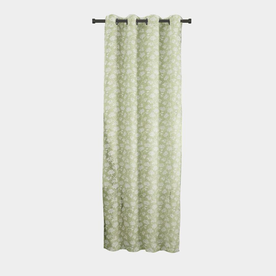 9ft. Light Green Microfiber Long Door Curtain, , large image number null