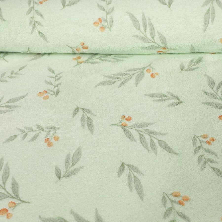 Light Green Polymide Baby Towel, , large