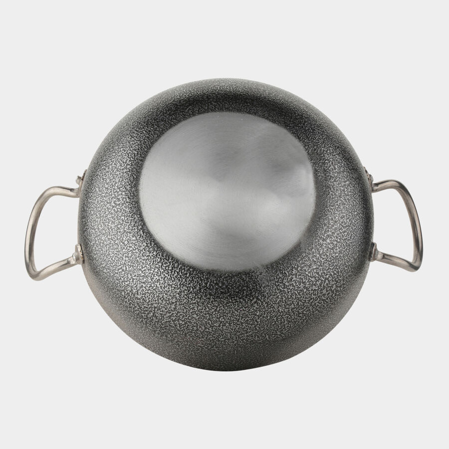 Aluminium Kadhai - 9 in. (1.5L), , large image number null
