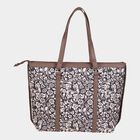 Women's Polyurethane Tote Bag, Printed, Large Size, , small image number null
