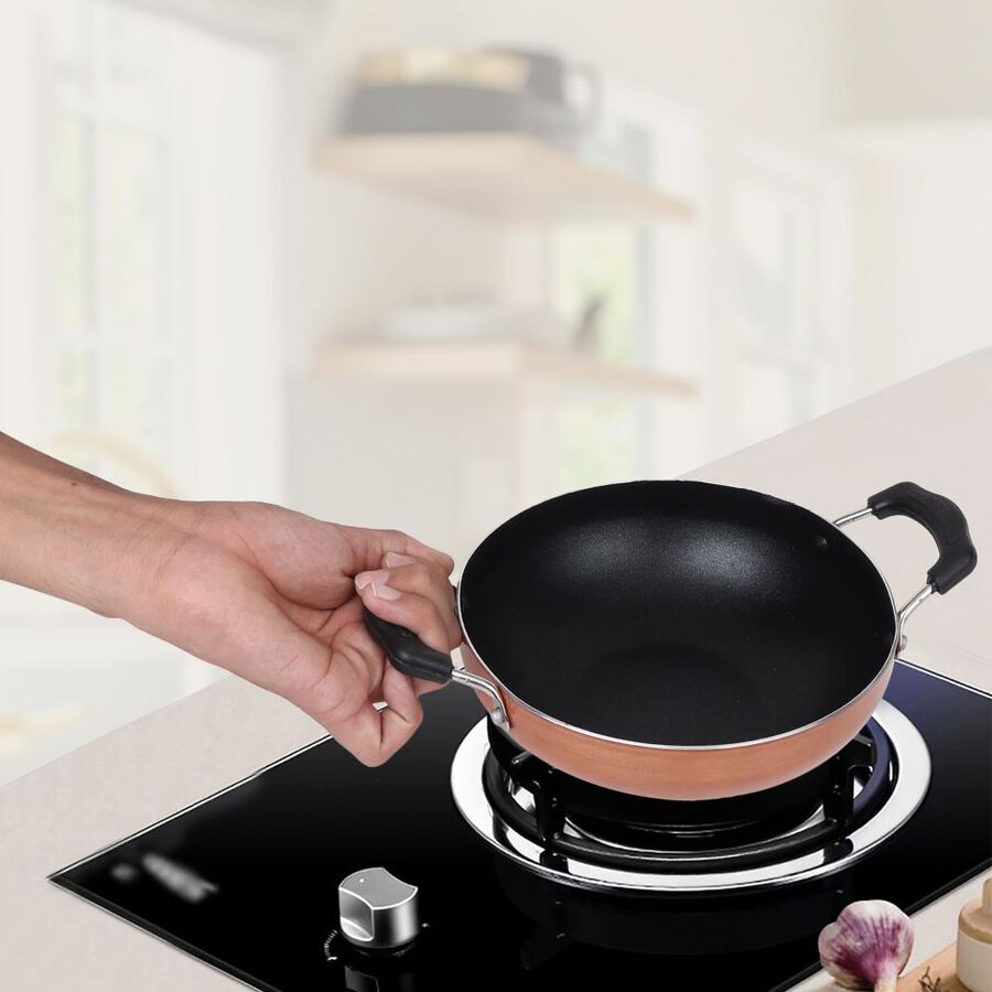 1 L Non-Stick Kadahi, 20 cm Dia., , large image number null