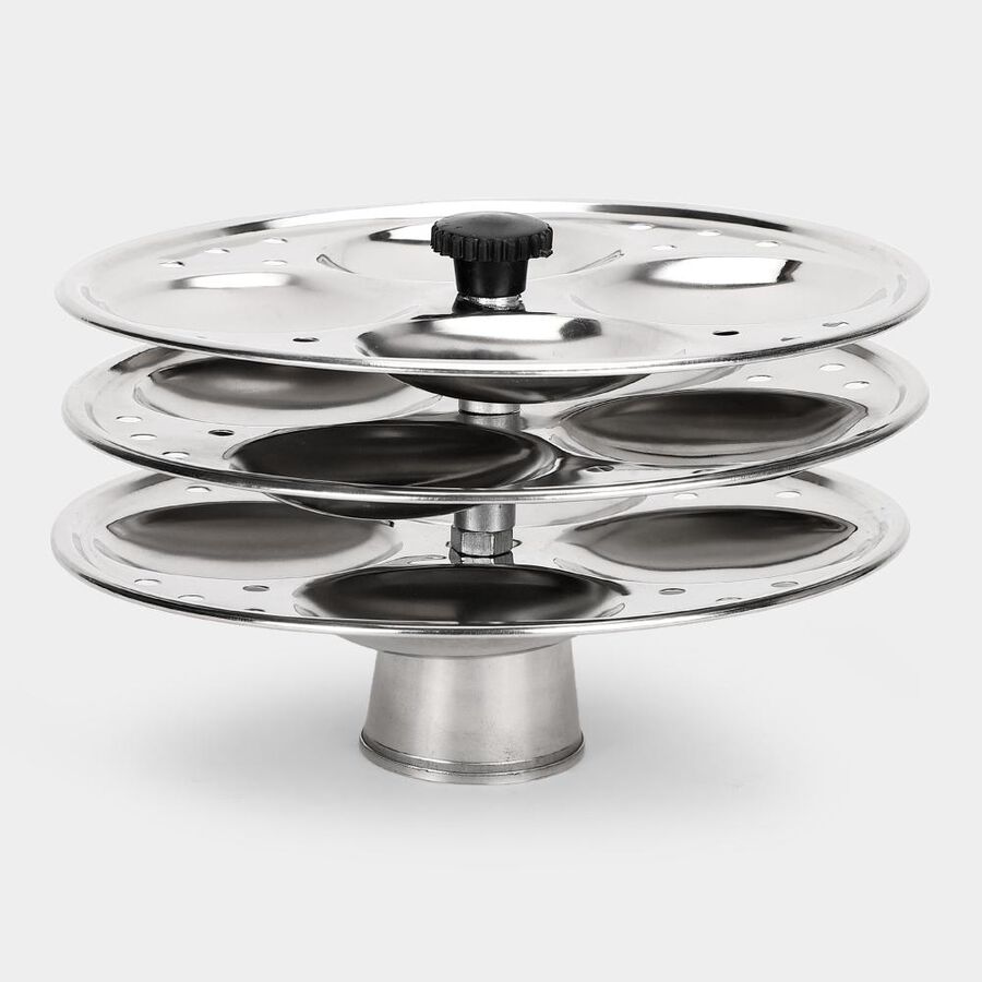 Steel Idli Stand, , large
