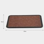 Anti-SKId Brown Rubber Door Mat, , small image number null