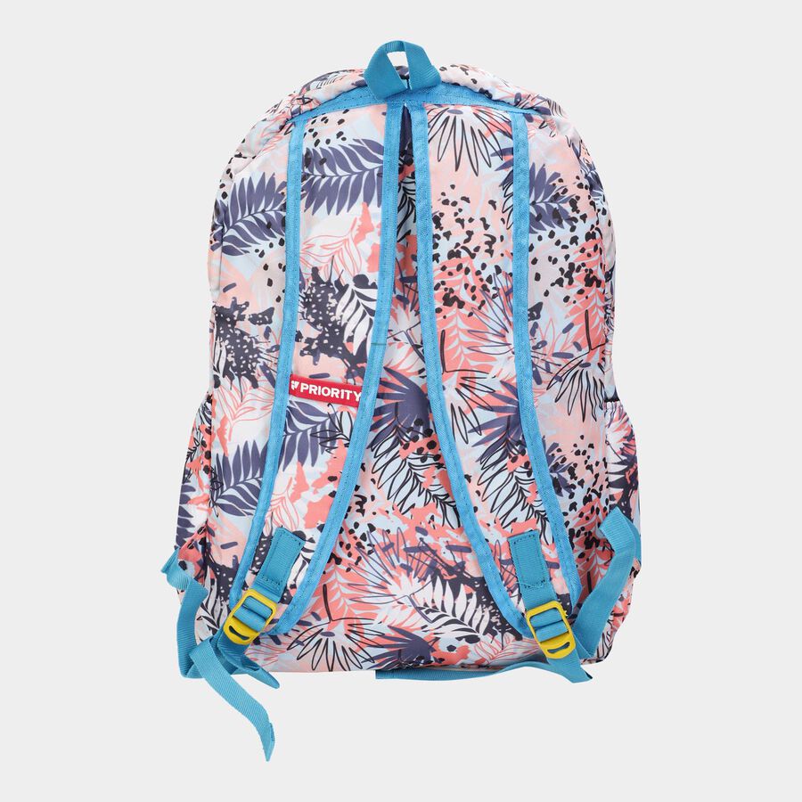 Women's Printed Fabric Backpack, , large image number null