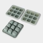 Plastic Ice Tray Set of 3, , small