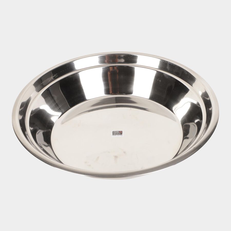 Silver Steel Parat Plate, , large image number null