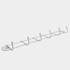 Mild Steel Wall Hanger with 6 Hooks, , small image number null