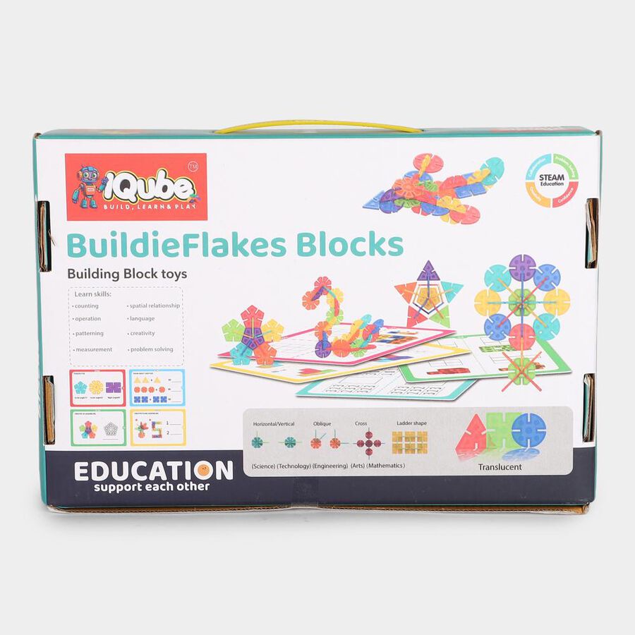 IQube Buildeflakes Blocks Set, , large image number null
