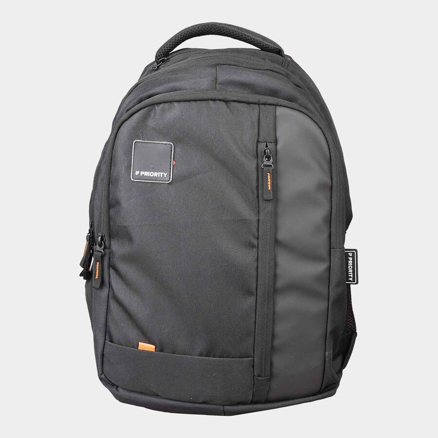 48 cm Polyester Backpack, Black, , large image number null