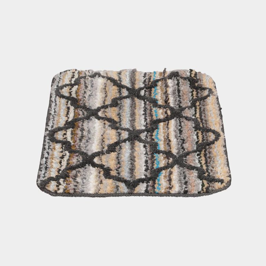 Grey Polyester Door Mat, , large image number null