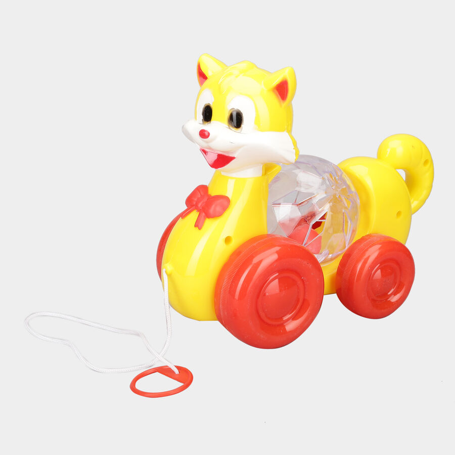 Cute Cat Pull Along Toy, , large image number null