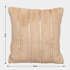 Beige Textured Cushion, , small