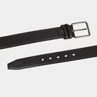 Men's Black Polyurethane Formal Belt, , small image number null
