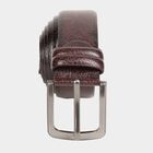 Men's Brown Polyurethane Casual Belt, , small