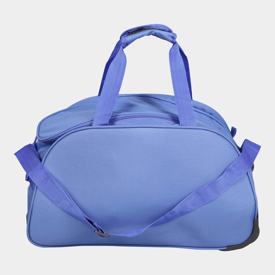 600 D Durable Fabric Duffle Trolley, Blue, 54 cm X 29 cm X 30 cm, , large image number null