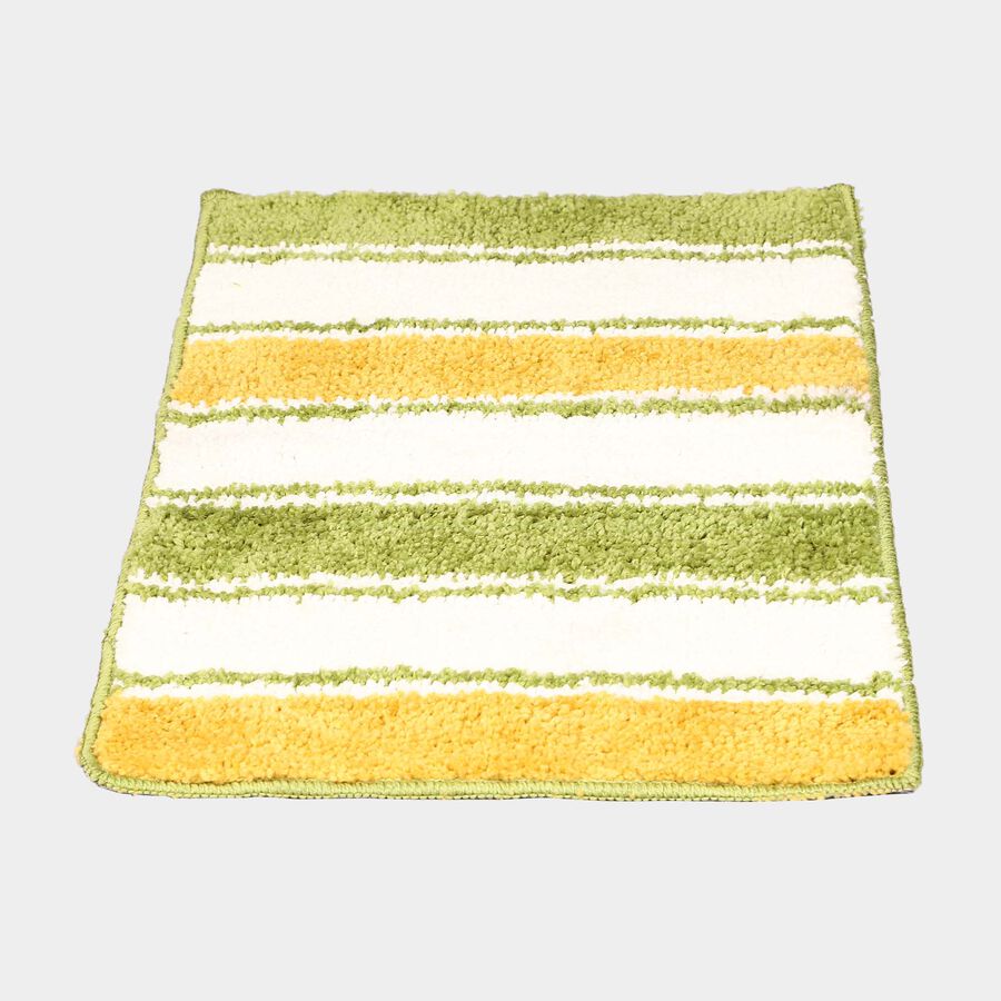 Anti-Skid Green Polyester Door Mat, , large image number null