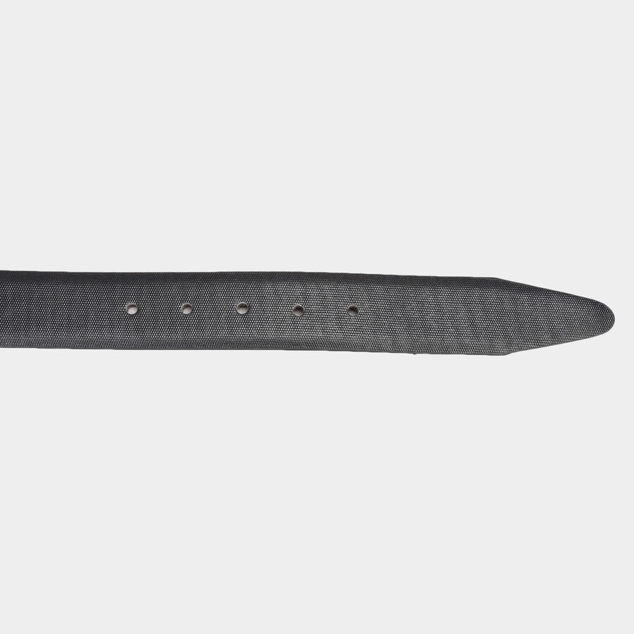 Men's Polyurethane Casual Belt, Size 32, Textured, , large image number null