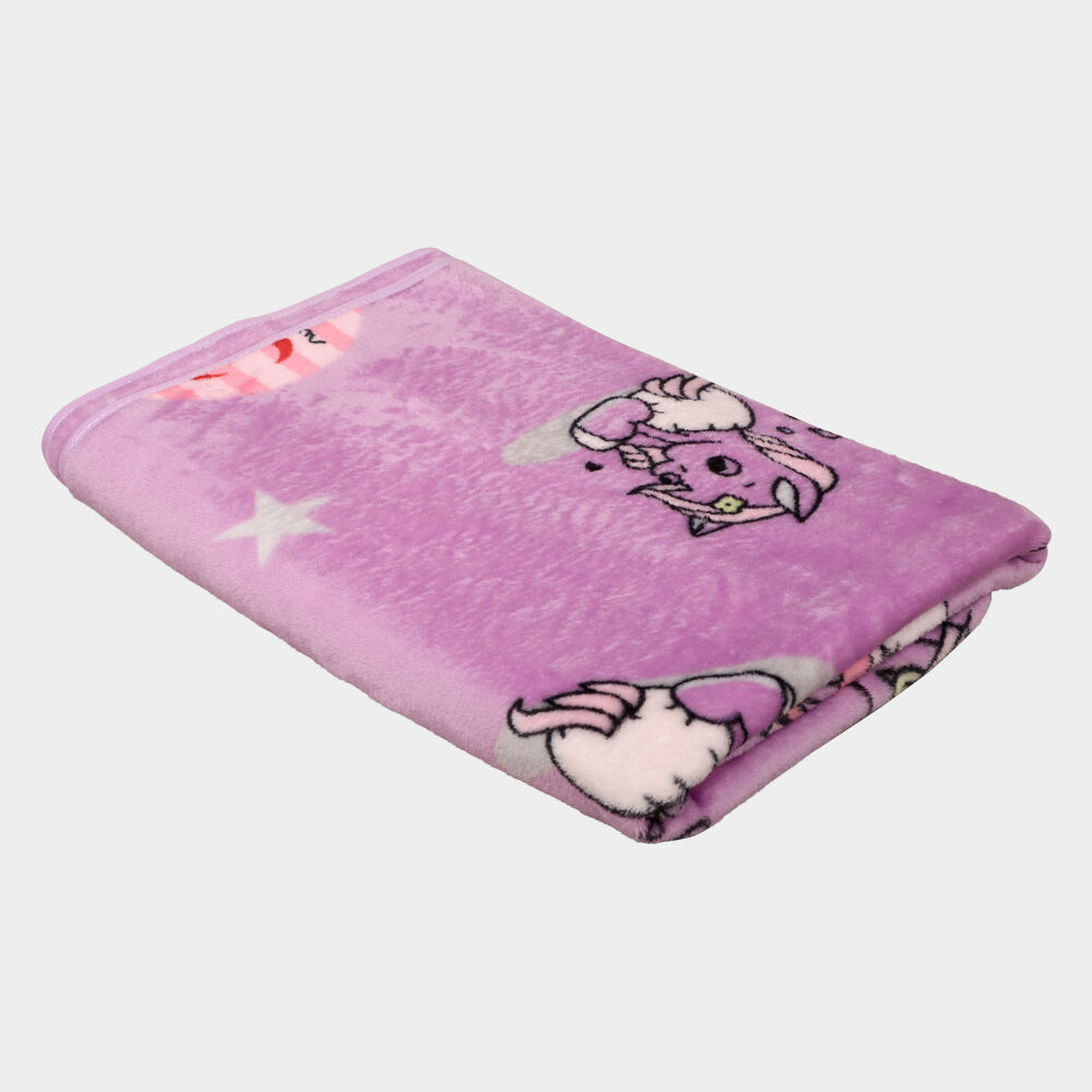 Home Beautiful                         Purple Polymide Baby Towel