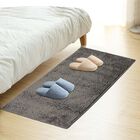 Anti-Skid Grey Polyester Door Mat, , small image number null