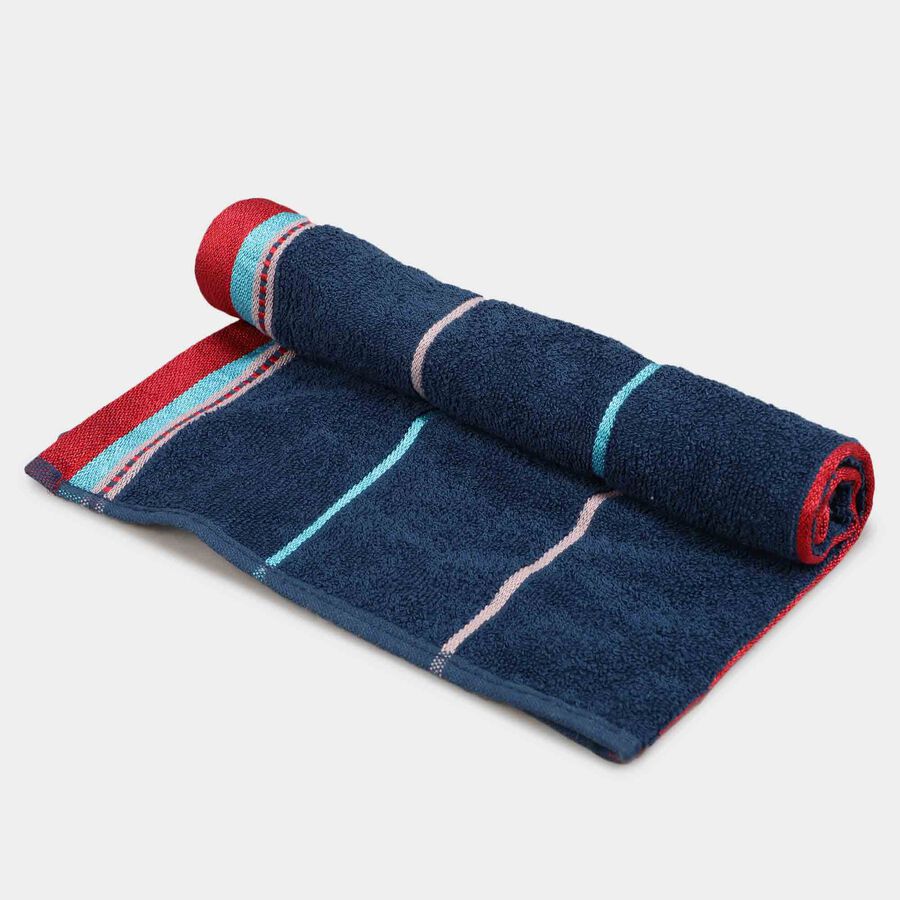 420 GSM Navy Cotton Hand Towel, , large image number null