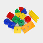 Kid's Plastic Blocks Game, , small