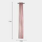 7 ft. Pink Polyester Curtain, , small image number null