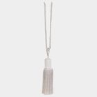 Grey Microfiber Tieback Rope, , small image number null