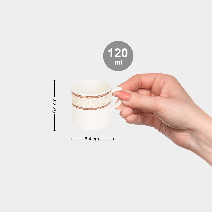120 ml Stoneware Cup, Set of 6, , large image number null
