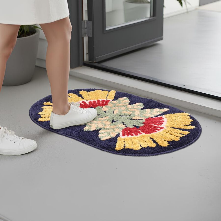 Anti-Skid Polyester Bath Mat, , large